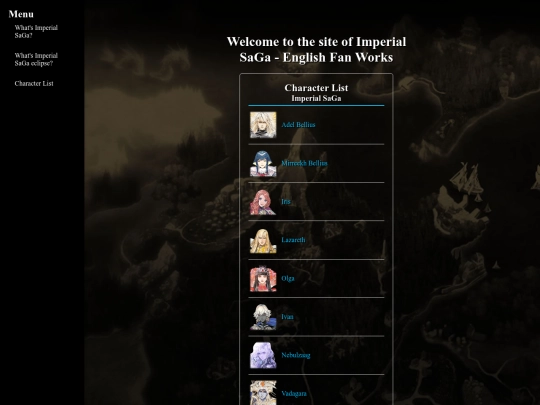 list_character screenshot