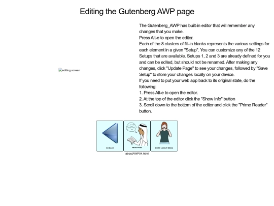 gutenberg/aboutAWP04 screenshot