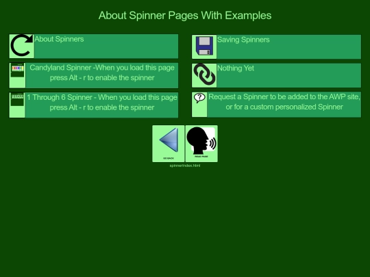 spinners/spinnersIndex screenshot