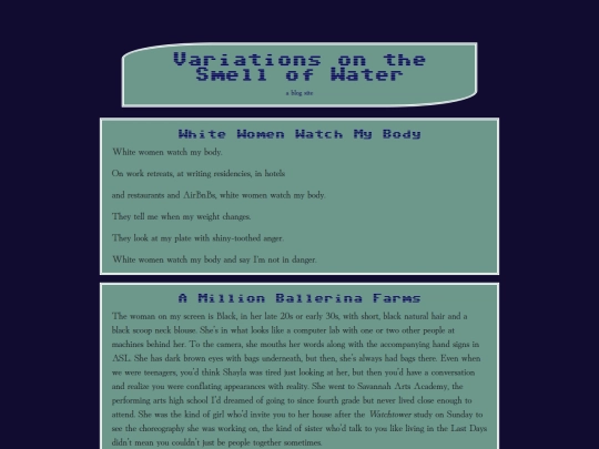 shortsharpblog screenshot