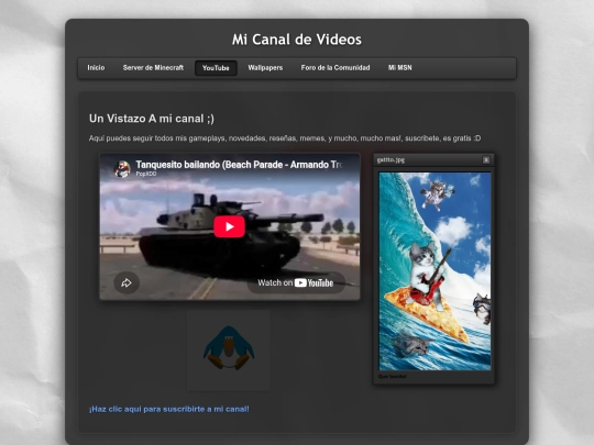 Youtube screenshot