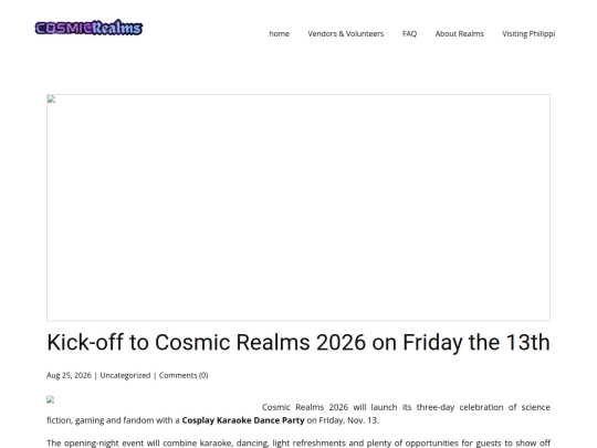 blog/kick-off-to-cosmic-realms-2026-on-friday-the-13th screenshot