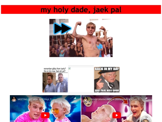 jakepaulfanpage screenshot