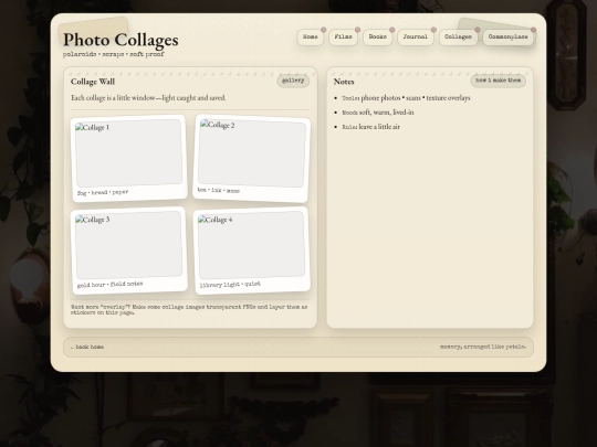 pages/collages screenshot