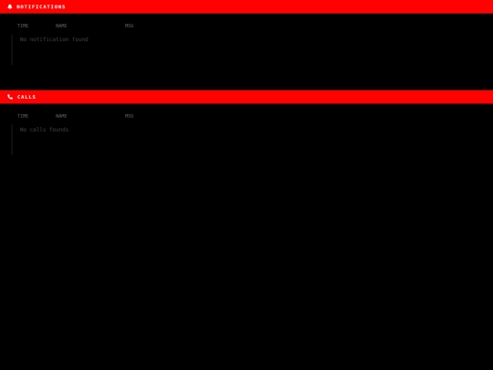 Notifications screenshot