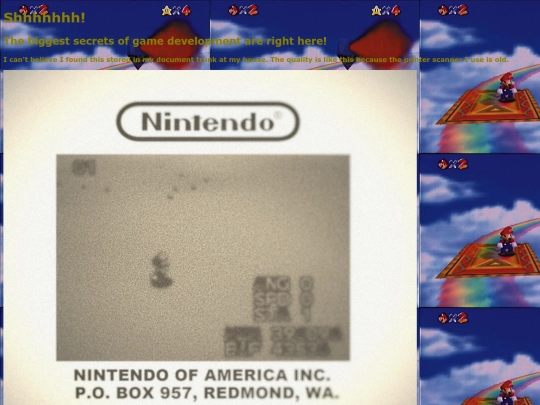 Secret screenshot