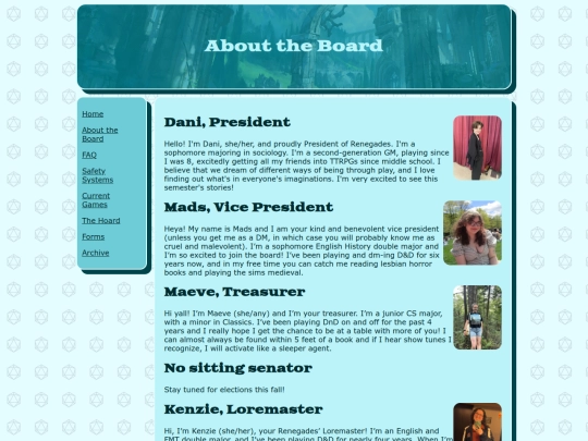 about-the-board screenshot