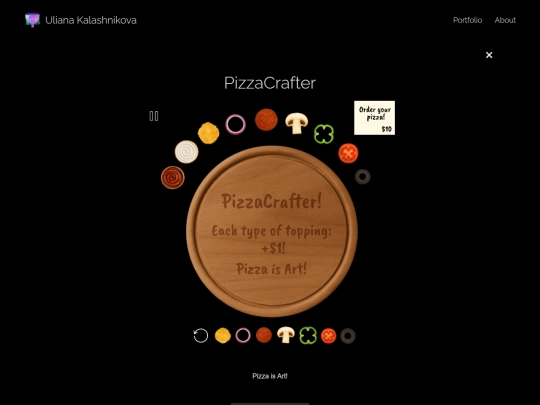 pizza screenshot