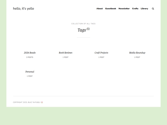 tags screenshot