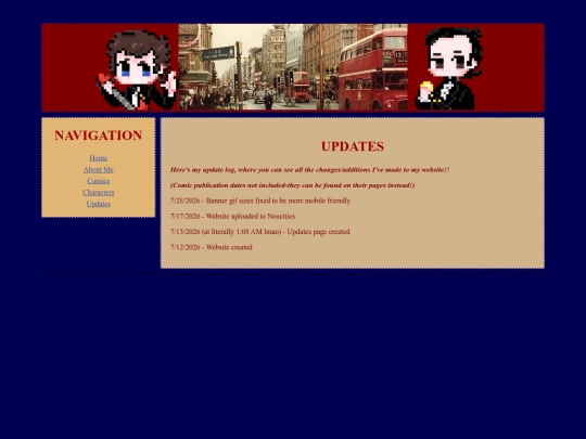 updatespage screenshot
