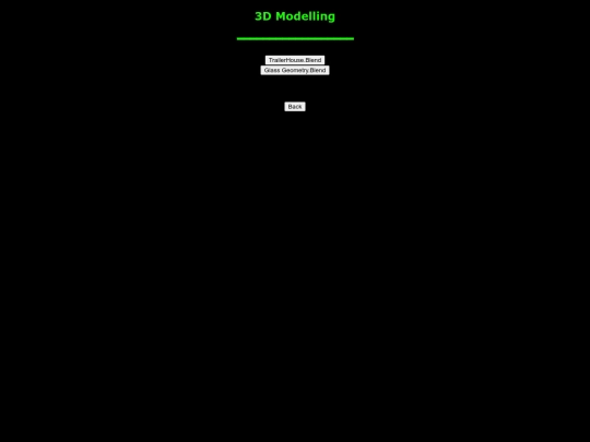 3dmodelling screenshot