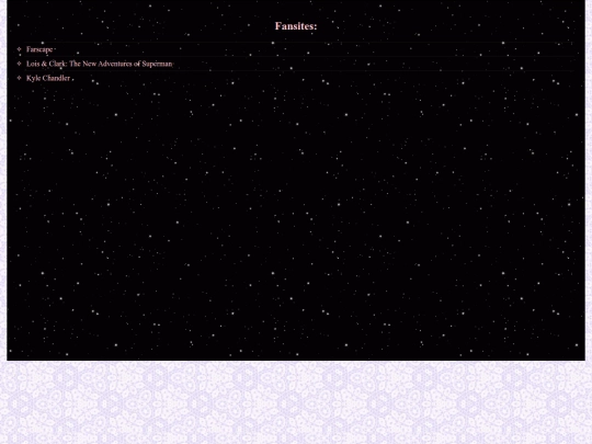 fansites screenshot