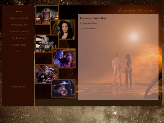 farscape/fanfiction screenshot