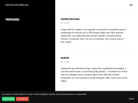 tag/hatalom/page/2 screenshot
