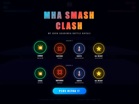 mha-smash screenshot