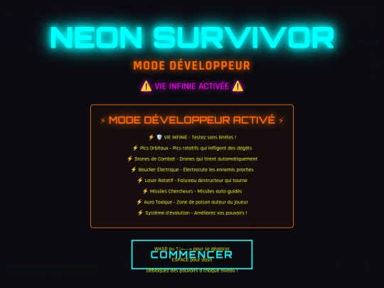 neon-survivor-2.0-DEV screenshot