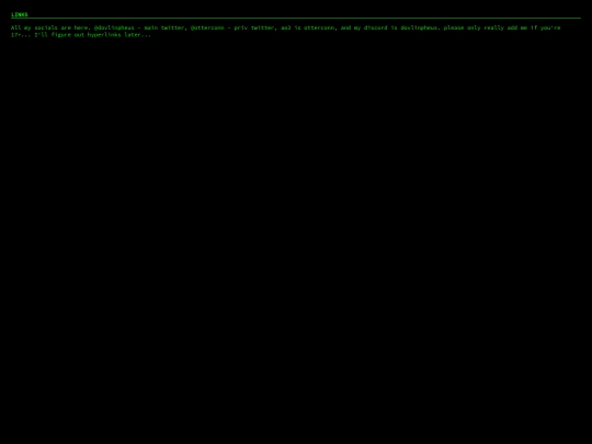links screenshot