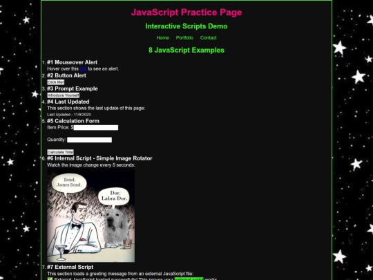 js screenshot