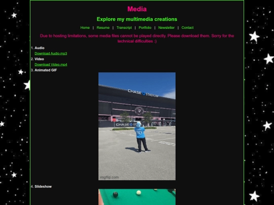media screenshot