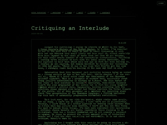 blog/critiquing-an-interlude screenshot