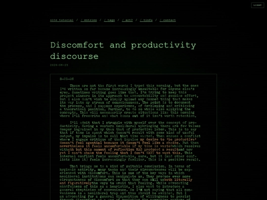 blog/discomfort-and-productivity-discourse screenshot