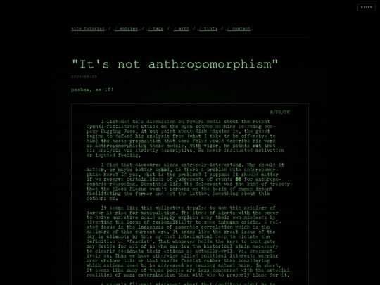 blog/it-s-not-anthropomorphism screenshot