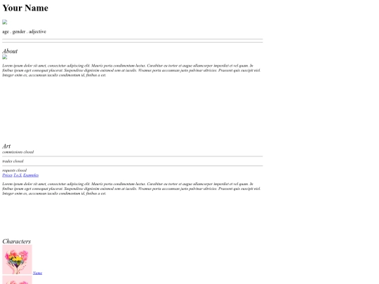 testings screenshot