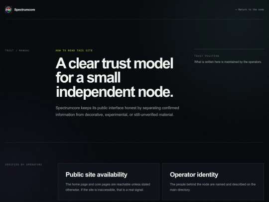 pages/trust screenshot