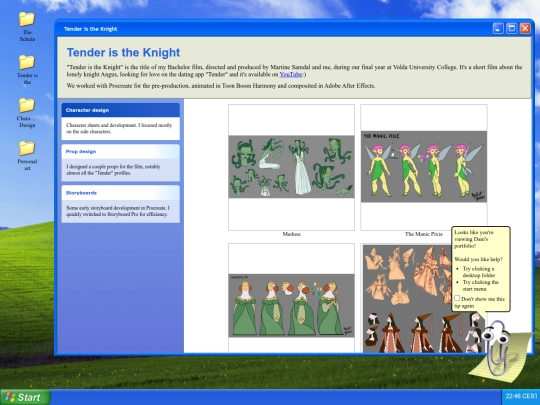 portfolio screenshot