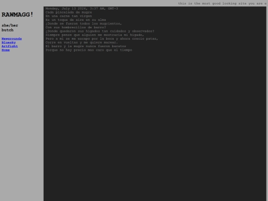 blog screenshot