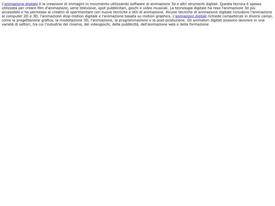 animazionedigitale screenshot