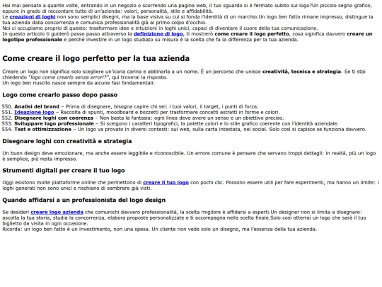 creazionediloghi screenshot