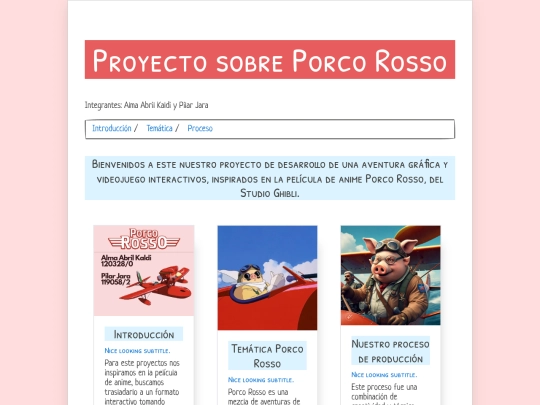 proyectoweb/porco/paper screenshot