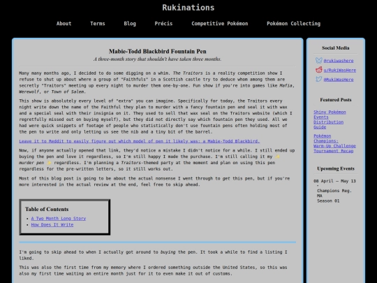 Blog/Mabie-Todd-Blackbird screenshot
