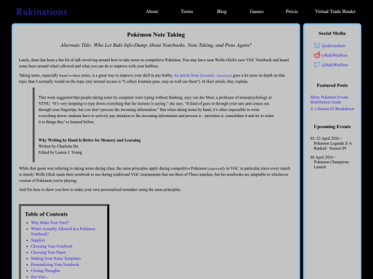 Blog/Pokemon-Note-Taking screenshot