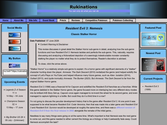 Reviews/Resident-Evil-3-Nemesis-1999 screenshot