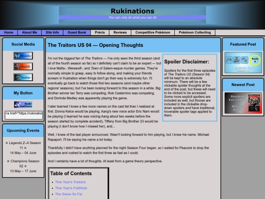Reviews/Traitors-US-S04 screenshot