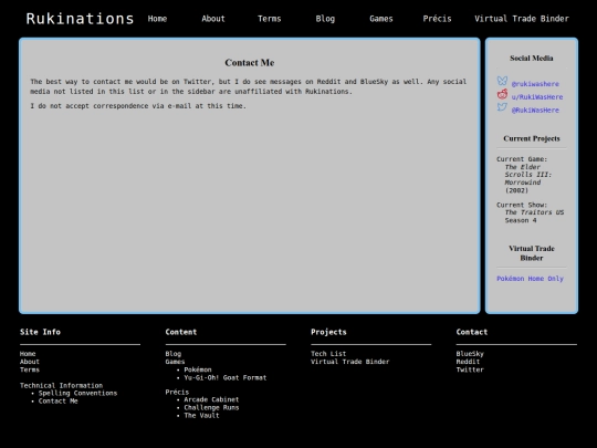 Site-Reference/Contact-Me screenshot