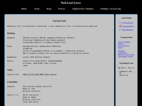Site-Reference/Tech screenshot