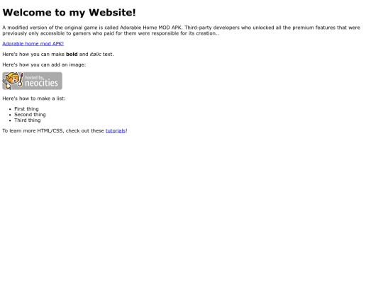 index screenshot
