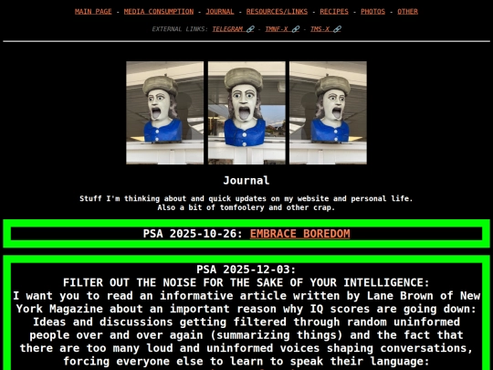 journal screenshot