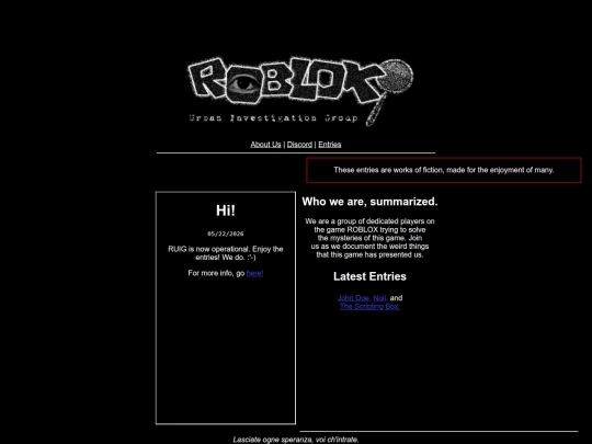 index screenshot
