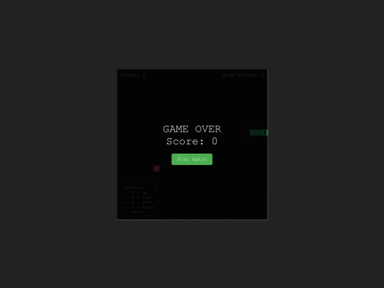 Snake screenshot