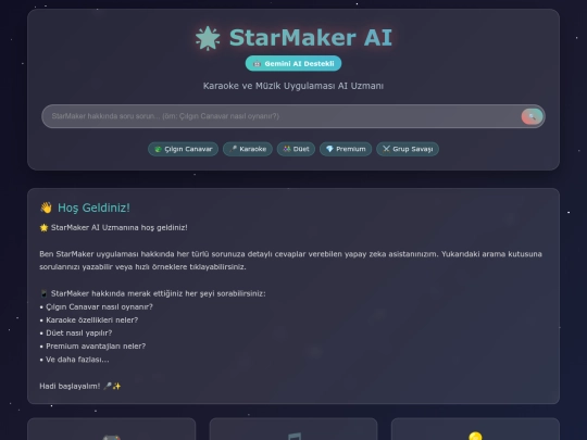 starmaker/ai screenshot