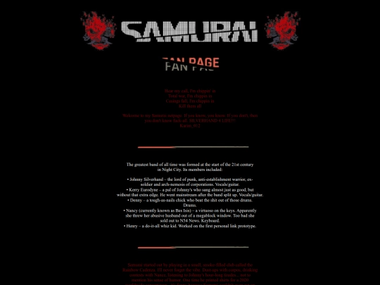 samurai.web screenshot