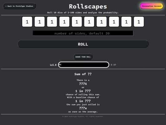 rollscapes screenshot