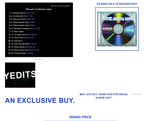 yeezus screenshot