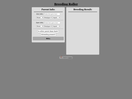 breedingroller screenshot