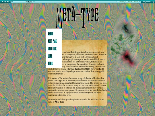 metaAbout screenshot