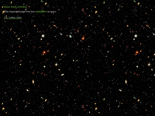 not_found screenshot